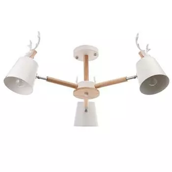 Люстра 1073/3WT E27 60 Вт белый 727250 см