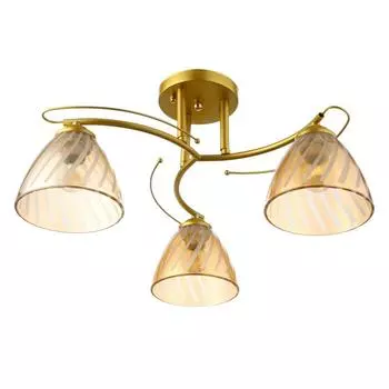 Люстра 1084/3Gd=40 Вт Е27 золото 525223 см BayerLux