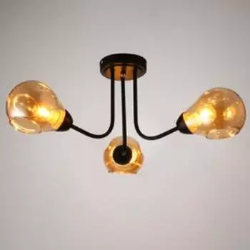 Люстра 1089/3BK 40 Вт Е27 черный 545426 см BayerLux