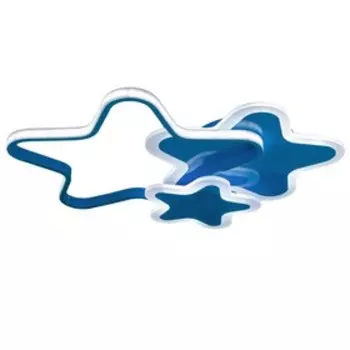 Люстра 1105/3BL LED 60Вт 4000К синий BayerLux