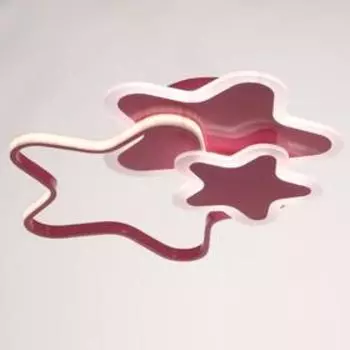 Люстра 1105/3PK LED 60Вт 4000К розовый BayerLux