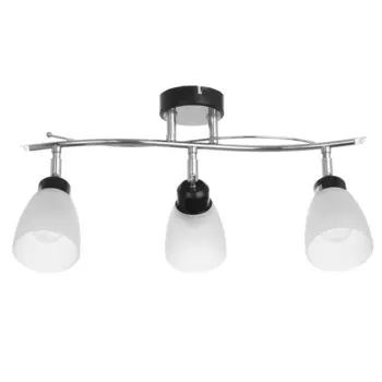 Люстра 11610/3 E27 40Вт хром/черный 50x23x18 см