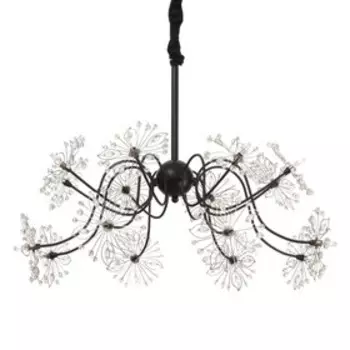 Люстра 1176/16 G4 20 Вт черный 606040 см BayerLux