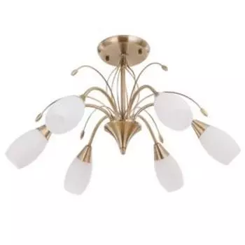 Люстра 12121/6 6х40Вт Е14 античная бронза 58х58х35 см