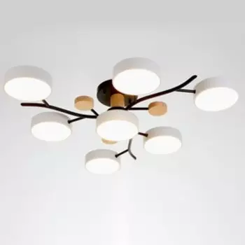 Люстра 1316/7WT LED168 Вт 3000-6000К белый 747417 см BayerLux