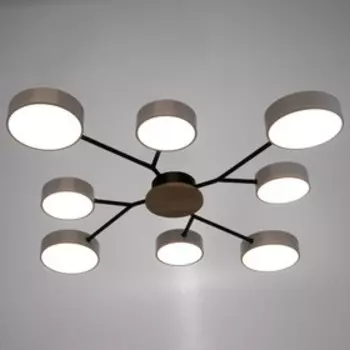 Люстра 1319/8WT LED 192Вт 3000-6000К белый 87х87х5 см