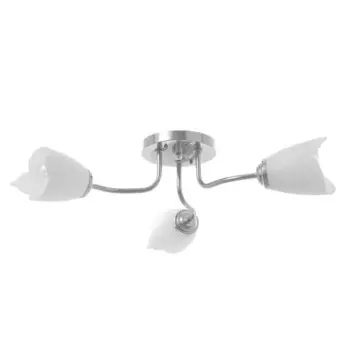 Люстра «1341001/3WT» BayerLux, E27 15 Вт, хром