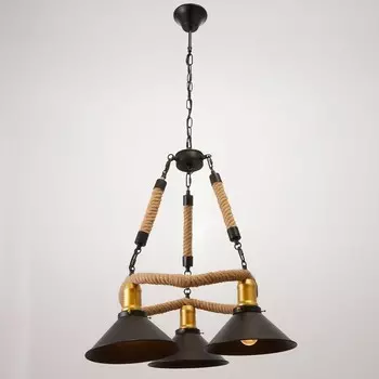 Люстра 1358/3 E27 40 Вт черный 474795 см BayerLux