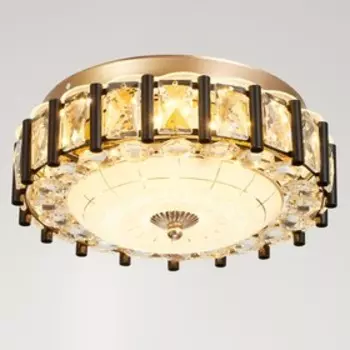 Люстра 1399/1 LED 30Вт 3000-6000К черный 30х30х10 см