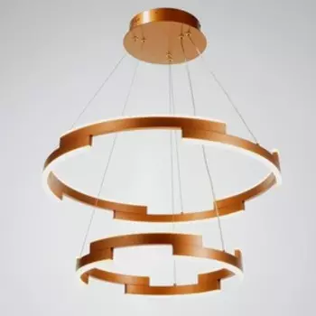 Люстра 1511/2 LED 65 Вт 3000-6000К золото 6060106 см BayerLux