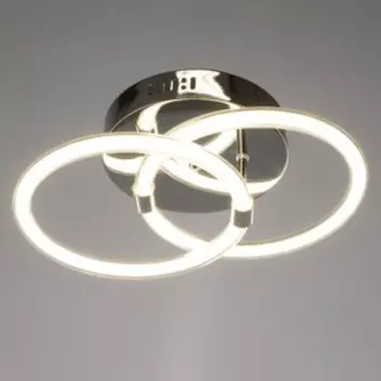 Люстра 1800/2 LED 48Вт 4000К хром 40х25 см BayerLux