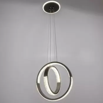 Люстра 1807/3 LED 124Вт черный