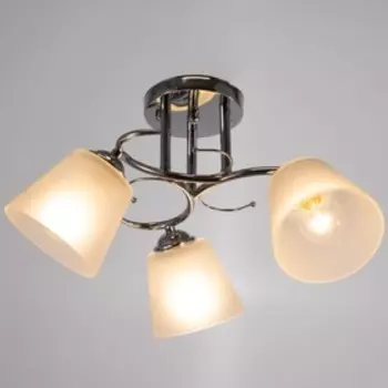 Люстра 2015/3 E27 60Вт хром 45х45х25 см