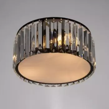 Люстра 2077/3BK E14 40Вт черный 30х30х14 см