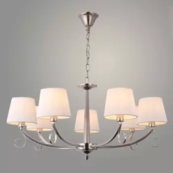 Люстра 21021/7 NK никель 740 Вт E14 767642 см