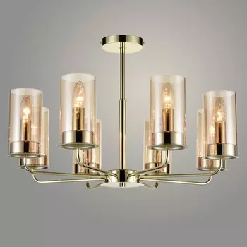 Люстра 210824/8P GD золото 840 Вт E14 656542 см