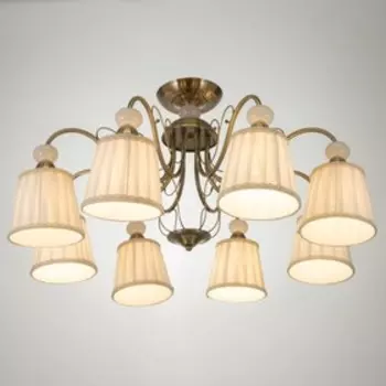 Люстра 2145/8 E14 40 Вт бронза 797936 см BayerLux