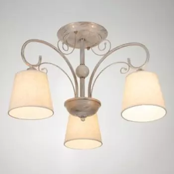 Люстра 2150/3 E27 40Вт белый с золотой патиной 47х47х35 см BayerLux