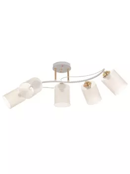 Люстра 2178/5 E27 40 Вт бело-золото 7028.522 см BayerLux