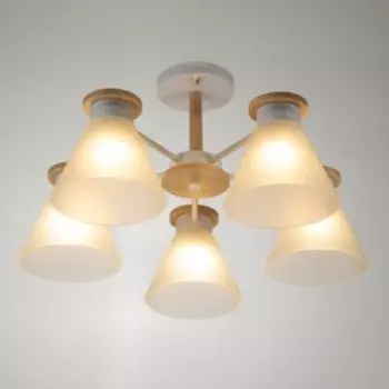 Люстра 2180/5 E27 40 Вт белый 545428 см