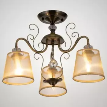Люстра 2181/3 E27 40 Вт бронза 505030 см