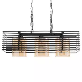 Люстра 2617/3 E27 40Вт черный 63x19x119 см BayerLux