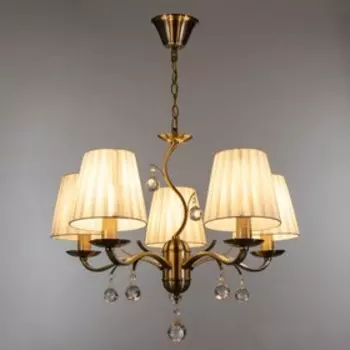 Люстра 2720/5 E14 40Вт бронза 60х60х40 см BayerLux