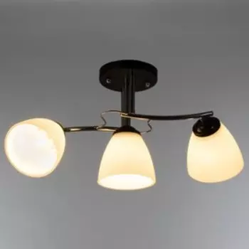 Люстра 2727/3 E27 40Вт черно-хромовый BayerLux