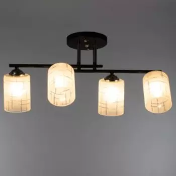 Люстра 2770/4 E27 40 Вт черно-хромовый 6028 см BayerLux