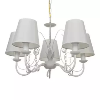 Люстра 2786/5 E14 40Вт белый 60х60х40-80 см