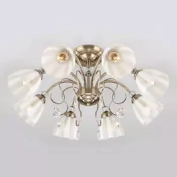 Люстра 30155/8, 8x60Вт E14, цвет бронза