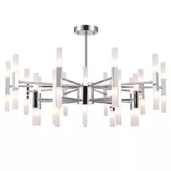 Люстра 3Вт, 40хG4 48x76 см, хром