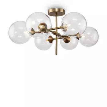 Люстра 40Вт, 6хG9, 16,5x52x82 см, латунь