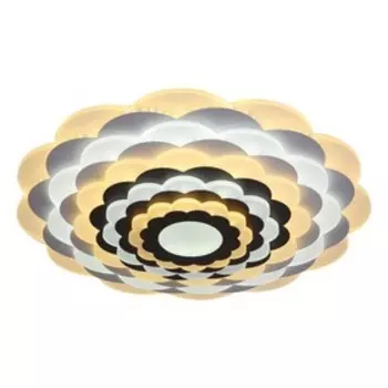 Люстра 50053/580WT+BR, 212Вт LED, цвет белый, с ПДУ