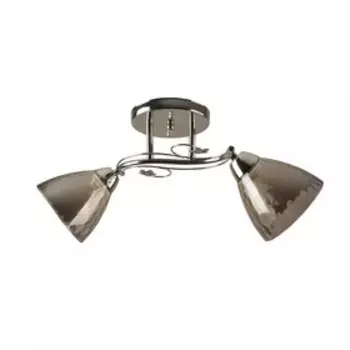 Люстра, 60Вт, E27, 14,5x46x23 см, цвет хром