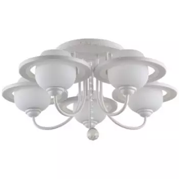 Люстра, 60Вт, E27, 31x15x40 см, цвет белый