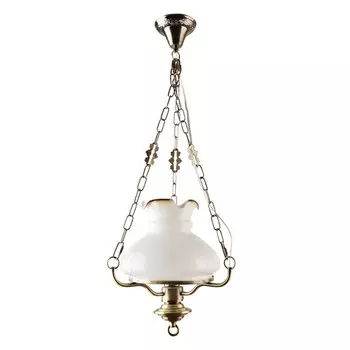 Люстра, 60Вт, E27, 34x34x76 см, цвет бронза