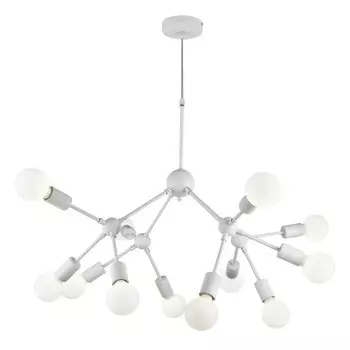 Люстра, 60Вт, E27, 76x76x56 см, цвет белый