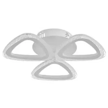 Люстра 62012 ПДУ 48Вт LED 3000-6000К белый 38х38см