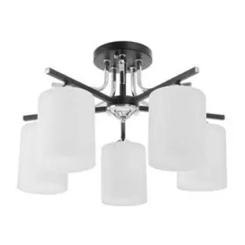 Люстра 6591193/5 E27 40 Вт черный-хром 555520 см BayerLux