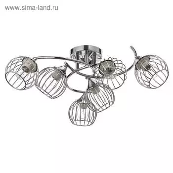 Люстра 73172/6 E27 40 Вт хром 606026 см BayerLux