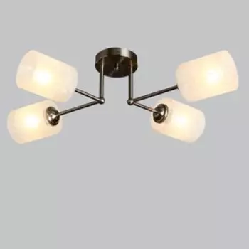 Люстра Светогор 7461 4хE27 60W сатин/белый