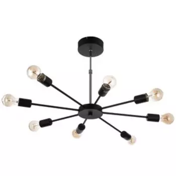 Люстра 80008/8 840 Вт Е27 черный 907328 см