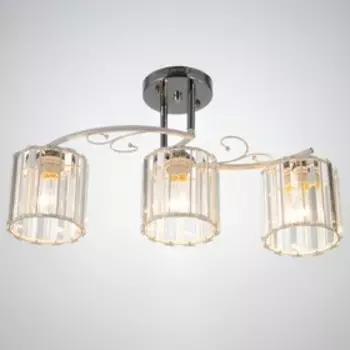 Люстра 91287/3 E27 40Вт белый-хром 52х15х25 см BayerLux