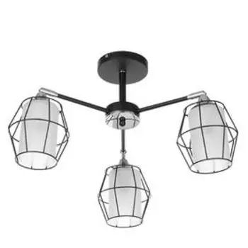 Люстра ГАЛЛОП 9357 3хЕ27 60Вт черный