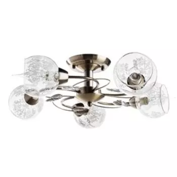 Люстра A1292PL-5AB "Martina" 5x40W E14 60x60x33 см