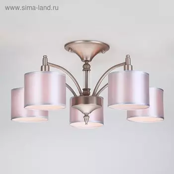 Люстра Adagio 5x40Вт E14 никель