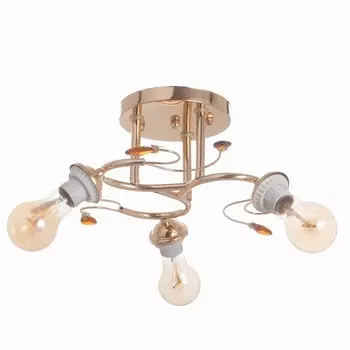 Люстра "Адайн" 3х40Вт БП Е27 Золото МОДЕЛЬ: 2612371