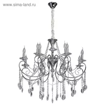 Люстра "Адель" 12x40Вт E14 хром