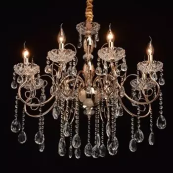 Люстра "Адель" 8x40Вт E14 золото